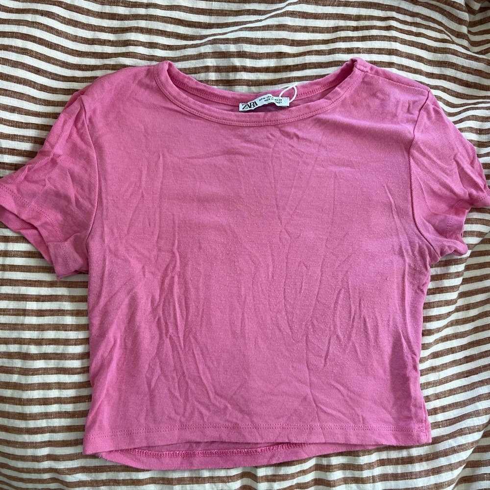 Zara pink T-shirt